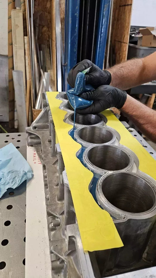 How to Measure the Right Amount of EPOXY54 for a Dry Block / Full Fill