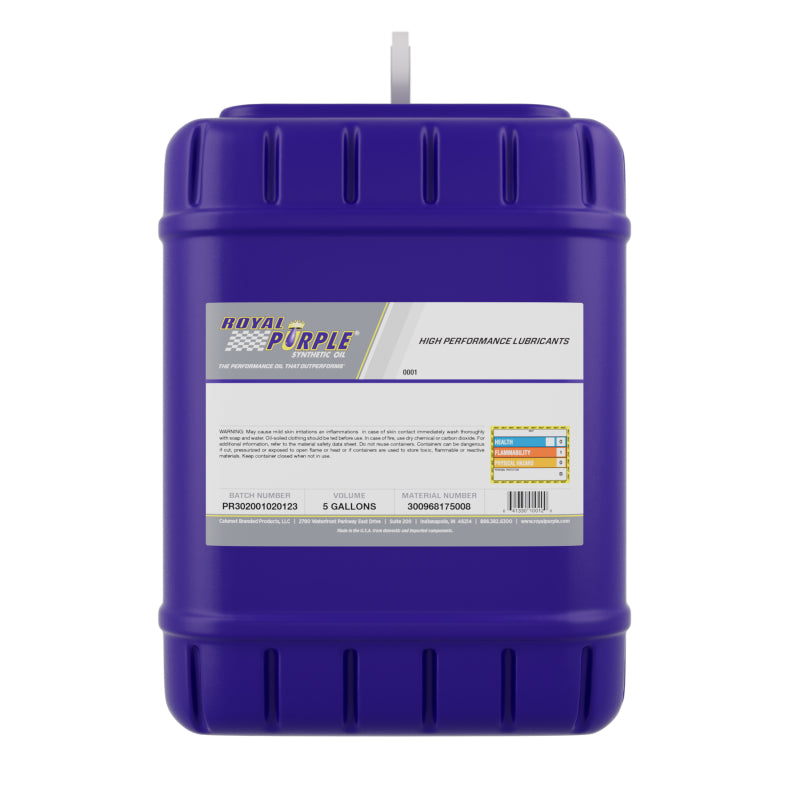 Royal Purple Duralec Super Diesel 10W30 CK-4 Motor Oil - 5 Gallon
