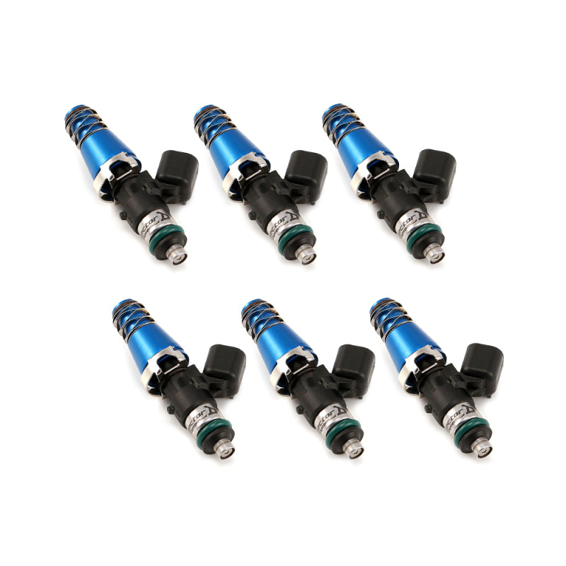 Injector Dynamics 1750-XDS - 60mm Length - 11mm Blue Top - 14mm Lower O-Ring (Set of 6)