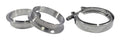 Torque Solution Stainless Steel V-Band Clamp & Flange Kit - 2.5in
