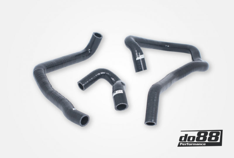 do88 Audi/Seat/Volkswagen 2.0T (MQB) Remote Radiator Coolant Hoses (Right) - Black