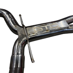 Kooks 2025+ Ford Mustang GTD 5.2L 3in OEM Connection GREEN Catted X-Pipe (Kooks Header Required)