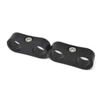 Russell Hose Separator For -12 Braided Hose Black Anodize (2 Pack)