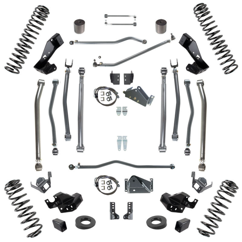 Synergy 07-18 Jeep Wrangler JKU 4 DR 6.0in Lift Stage 4 Suspension System
