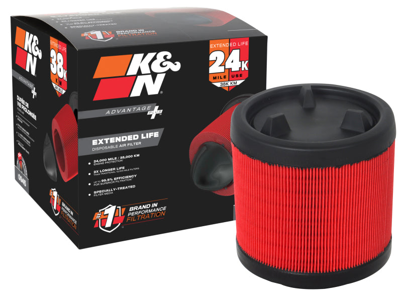 K&N Advantage Plus Air Filter 24K Miles Ford Bronco 2.3/2.7L F/I 2021