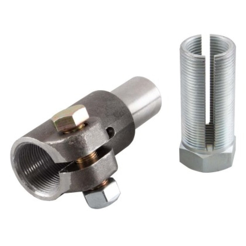 Synergy Weld-In Forged Double Adjuster Tube Adapter 7/8in-14 Left Hand Thread 1in ID Tube