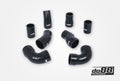do88 02-04 Audi RS6 4.2L BiTurbo (C5) Pressure Hoses - Black