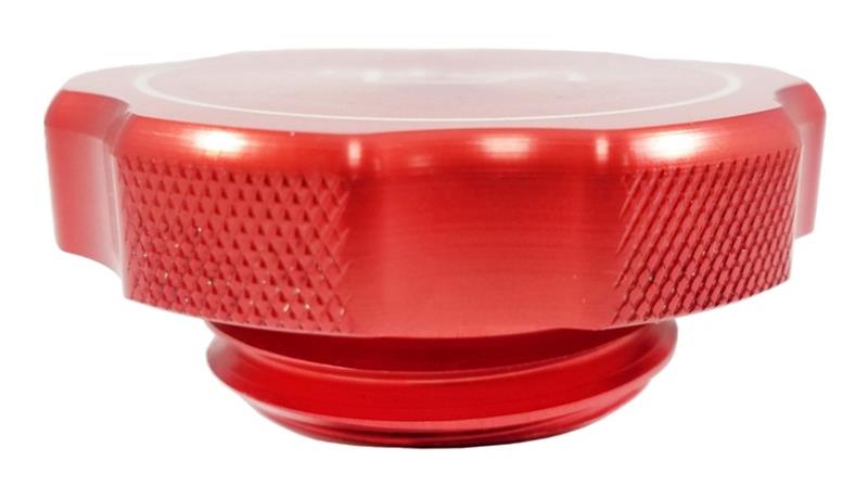 Torque Solution Billet Oil Cap 89+ Subaru - Red