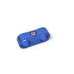 Russell Hose Separator For -12 Braided Hose Blue Anodize (2 Pack)