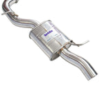 Invidia 2022+ Volkswagen Golf R MK8 76mm R400 Valved Cat Back Exhaust Rolled Titanium Tips