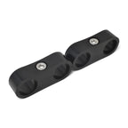 Russell Hose Separator For -12 Braided Hose Black Anodize (2 Pack)