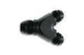 Torque Solution Adapter Fitting -8AN Flare Y to Dual -6AN Flare