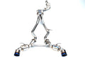 Invidia 2019+ Toyota Supra Dual N1 w/ Valve Rolled Titanium Tip Cat-back Exhaust