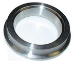 Torque Solution Stainless Steel V-Band Clamp & Flange Kit - 4in (101mm)