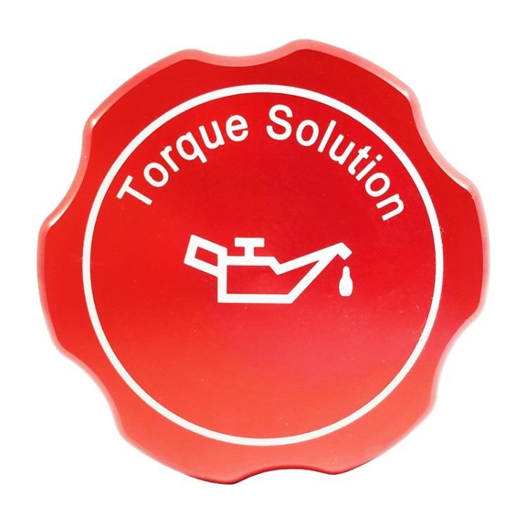 Torque Solution Billet Oil Cap 89+ Subaru - Red