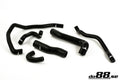 do88 01-05 BMW M3 3.2L S54B32 (E46) Coolant Hoses - Black