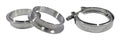 Torque Solution Stainless Steel V-Band Clamp & Flange Kit - 3.75in (95mm)