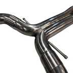 Kooks 2025+ Ford Mustang GTD 5.2L 3in OEM Connection GREEN Catted X-Pipe (Kooks Header Required)