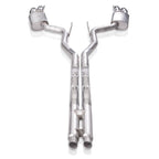 Stainless Works 2018+ Ford Mustang GT 3in Legend Series Catback H-Pipe w/Active Valves & Quad Tips