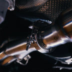 Kooks 2025+ Ford Mustang GTD 5.2L 3in OEM Connection GREEN Catted X-Pipe (Kooks Header Required)