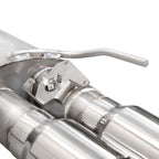 Stainless Works 2024 Mustang GT Catback Quad Tips Redline Sound H-Pipe Performance Connect Exhaust