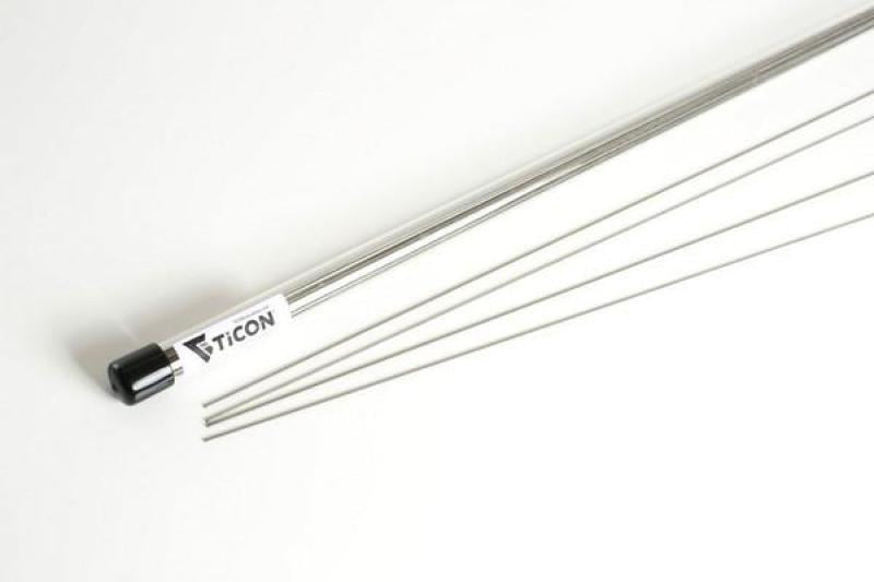 Ticon Industries 39in Length 1/2lb 1.5mm/.059in Filler Diameter CP1 Titanium Filler Rod