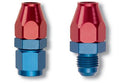 Russell Performance Black/Silver -6 AN Female Swivel to 3/8in Aluminum Tube