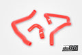 do88 Audi/Seat/Volkswagen 2.0T (MQB) Remote Radiator Coolant Hoses (Right) - Red