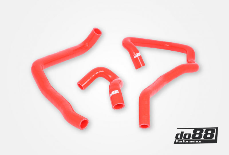 do88 Audi/Seat/Volkswagen 2.0T (MQB) Remote Radiator Coolant Hoses (Right) - Red