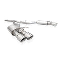 Stainless Works 2024 Mustang GT Catback Quad Tips Redline Sound H-Pipe Performance Connect Exhaust