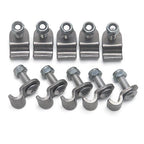 Russell Performance Billet 3/16in Tubing Clamp Natural Finish (12 pcs.)