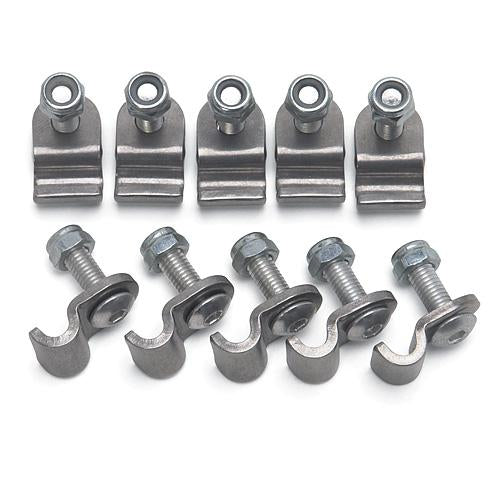 Russell Performance Stainless Steel Brake Line Clamps (12 pcs.)