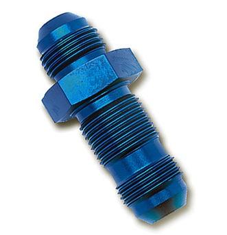 Russell Performance -6 AN to 1/8in NPT Straight Flare to Pipe (Blue)