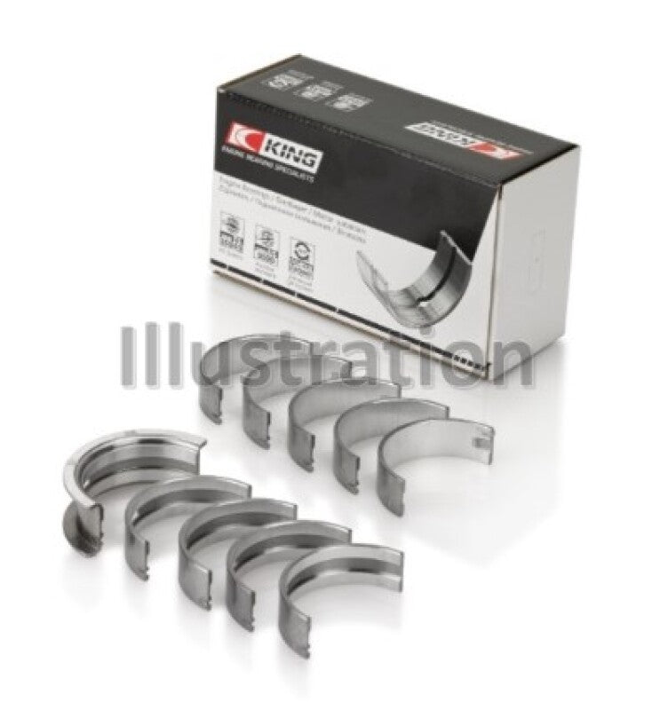 King Engine Bearings Ford 2.0/2.3L 8V (Size .026) Crankshaft Main Bearings (Set of 5)