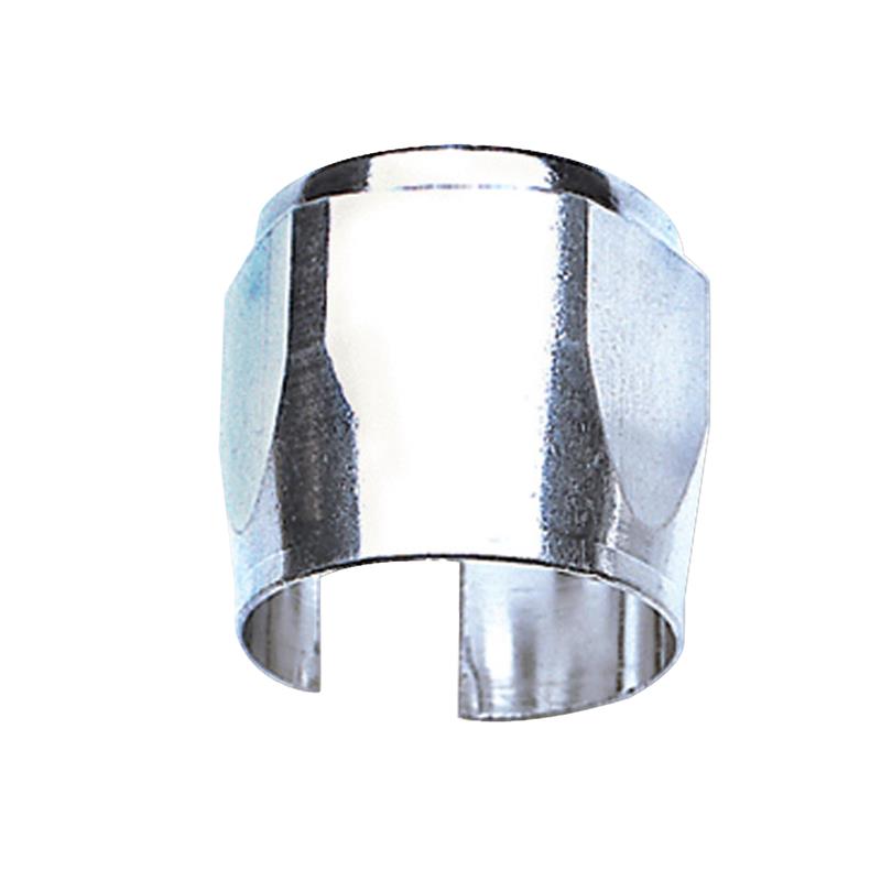 Russell Performance -8 AN Chrome Tube Seal Hose End For 3/8in Fuel Hose