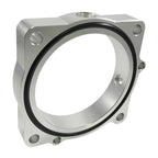 Torque Solution Throttle Body Spacer (Silver): Honda Civic LX/EX/DX 2006-2011