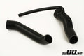 do88 81-90 Audi Quattro/Ur-Quattro 2.2T 10V Pressure Hoses - Black