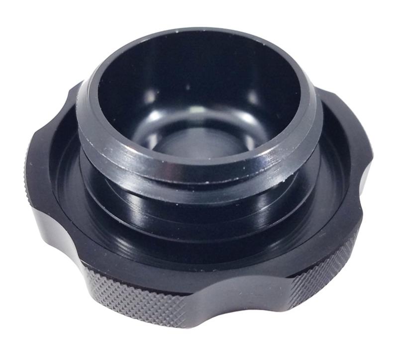 Torque Solution Billet Oil Cap 89+ Subaru - Black