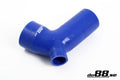 do88 Volvo 850/S70/V70 Intercooler Outlet Hose w/25mm BOV Connection Blue