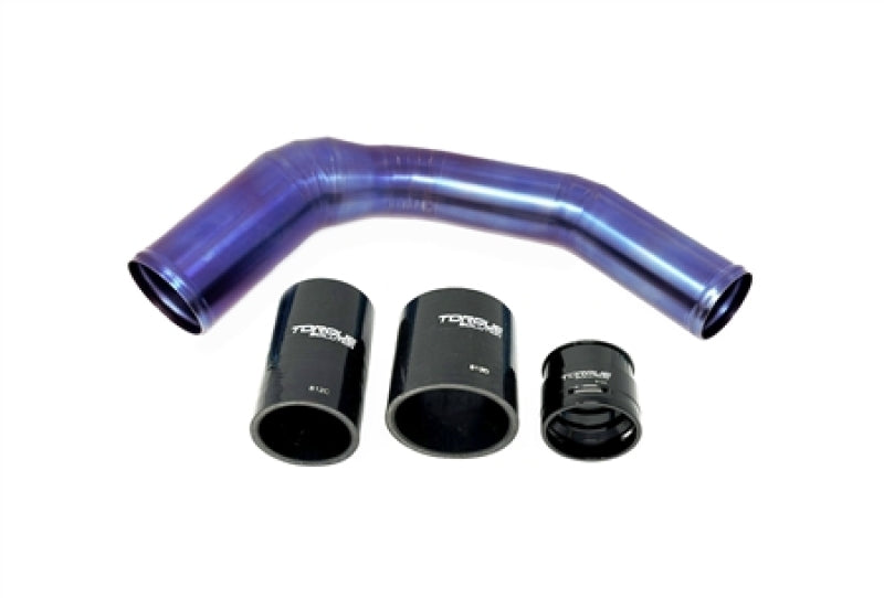Torque Solution 2022+ Subaru WRX Titanium Top Mount Charge Pipe Kit (Burnt Purple/Blue)