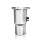 Stainless Works Collector Adapter 3-Bolt 3-1/2in OD Tubing 2-1/2in OD Outlet + O2 Bung