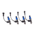 Injector Dynamics ID1050-XDS Injectors Miata 11mm (Blue) Adaptors -204 Lower Cushions (Set of 4)