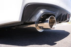GReddy PE-TR Rolled Tip-Burnt-Ti L 130mm x 115mm